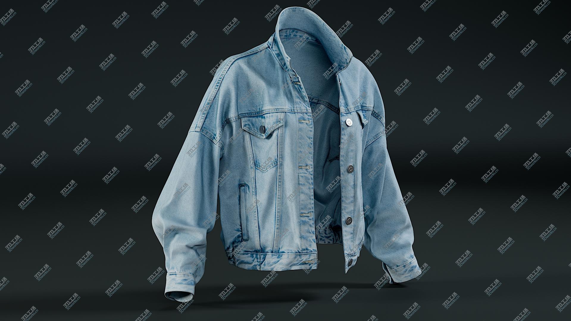 images/goods_img/202104023/Women's Jean Jacket 1 3D/3.jpg